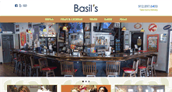 Desktop Screenshot of basilsonline.com